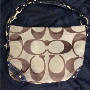 Coach Monogram Big “C” Purse
